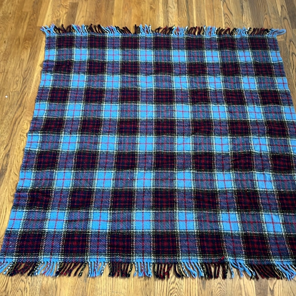 Scotland Kynoch Wool Throw Vintage - Picture 7 of 7